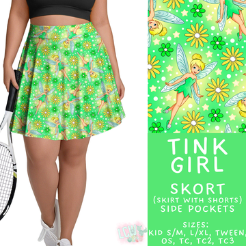 Batch #472 - Magical Faves 16 - Closes 1/5 - ETA late Feb - Tink Girl Skort