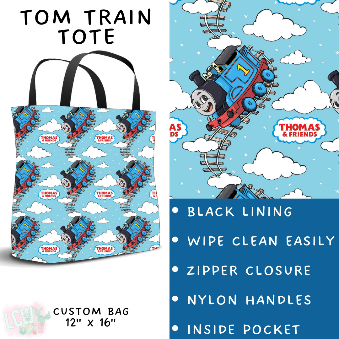 Batch #247 - Cool Characters 6 - Closes 12/2 - ETA late Jan - Tom Train Tote