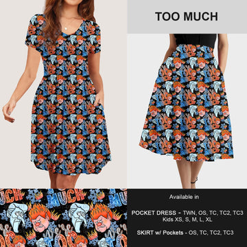 B183 - Preorder Too Much Dress/Skirt with Pockets (Closes 10/02. ETA: early Dec)