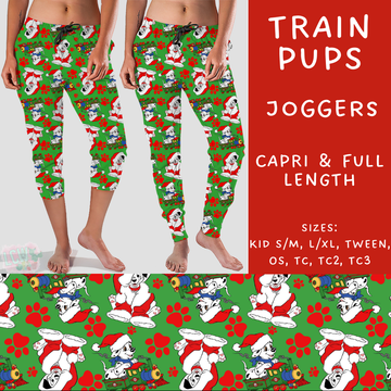 Batch #228 - Christmas Magic 2 - Closes 10/31 - ETA early/mid Dec - Train Pups Full and Capri Length Joggers