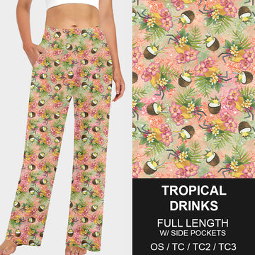 RTS - Tropical Drinks Lounge Pants