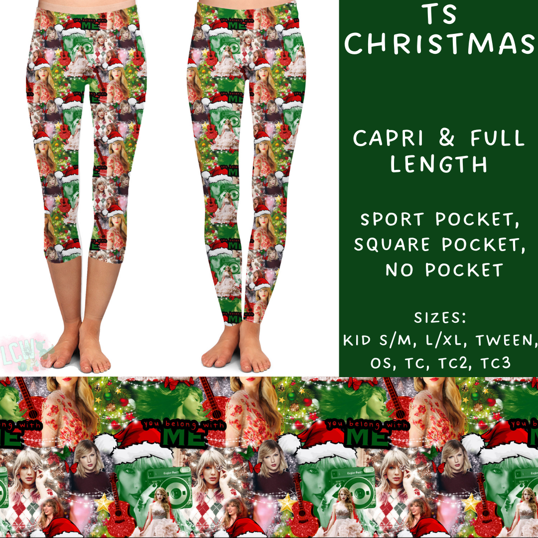 Batch #231 - Tis The Season - Closes 10/31 - ETA early/mid Dec - TS Christmas Full and Capri Length Leggings