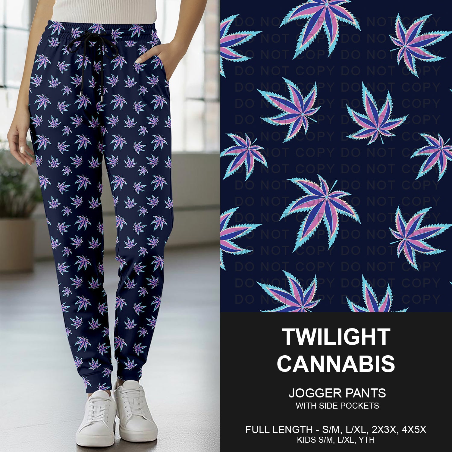 B270 - Preorder Twilight Cannabis Joggers (Closes 1/18. ETA early April)