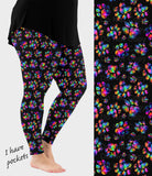RTS - Tie Dye Paws Leggings w/ Pockets