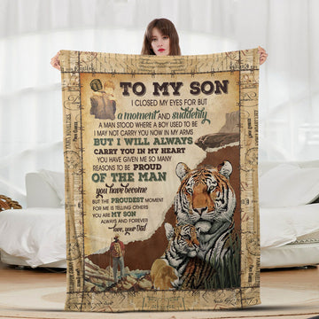 Son Tigers - Letter Sherpa Blankets- Preorder Closing 10/2