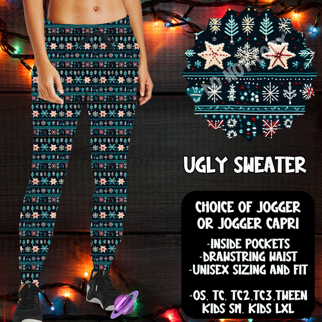 UGLY SWEATER  - JOGGER/CAPRI XMAS SWEATER RUN CLOSING 10/30