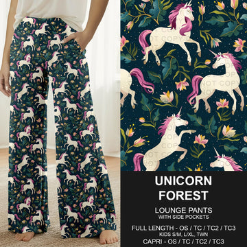 B277 - Preorder Unicorn Forest Lounge Pants (Closes 3/08. ETA: mid May)