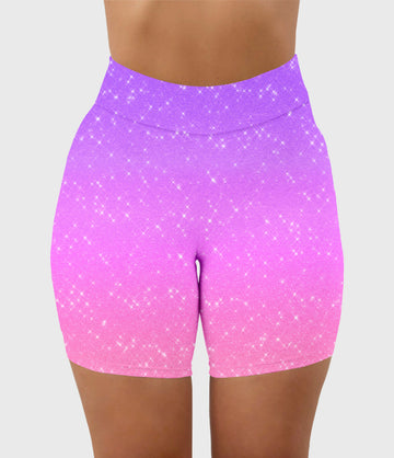 RTS - Unicorn Sparkle Biker Shorts