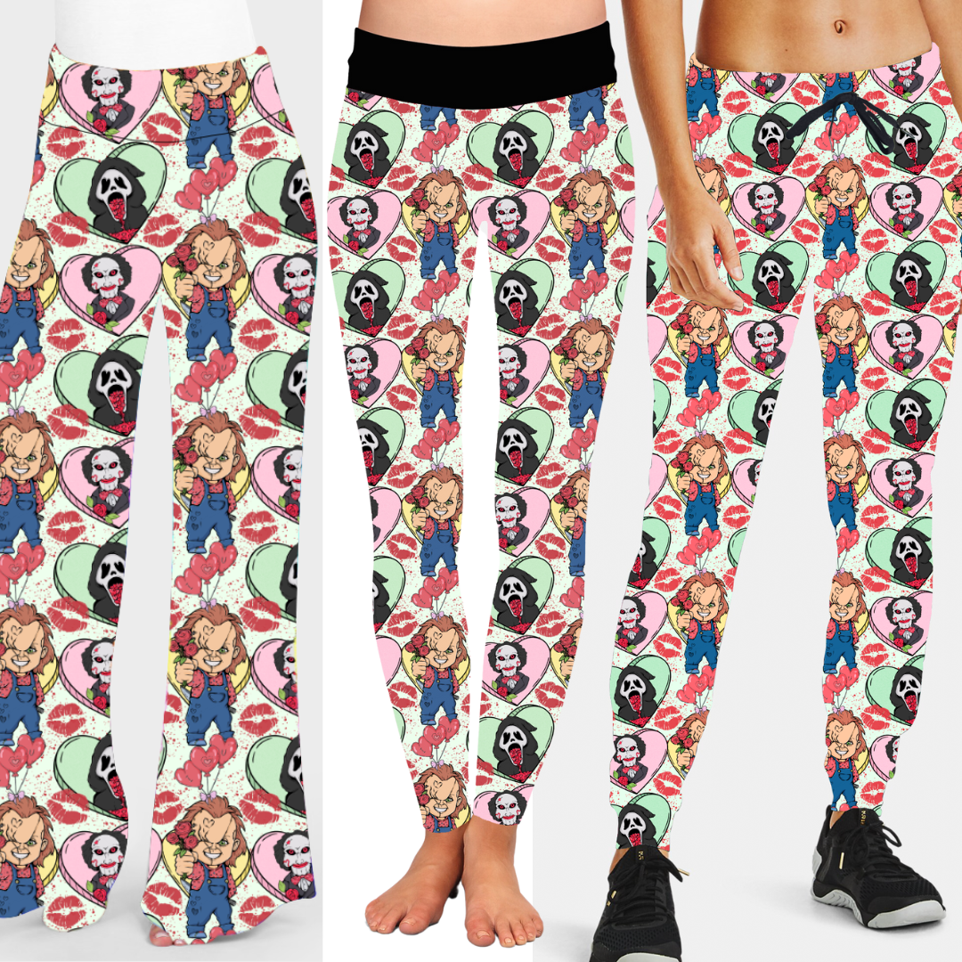 HORROR LOVE - LEGGING/JOGGER/LOUNGER - LOVE YOU RUN PREORDER CLOSING 11/30