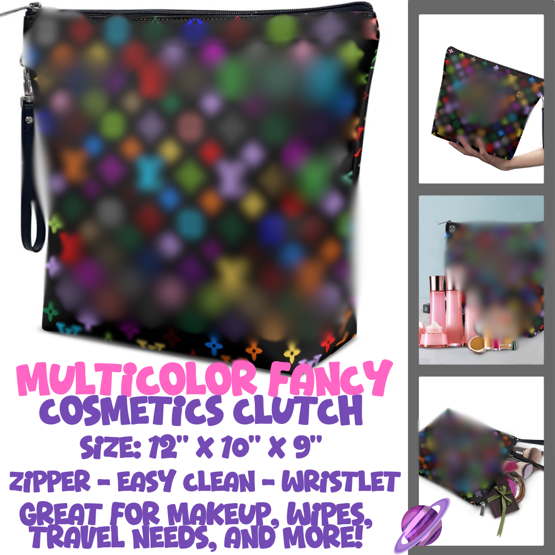 MULTI FANCY - CUSTOM COSMETIC CLUTCH PREORDER CLOSES 12/16