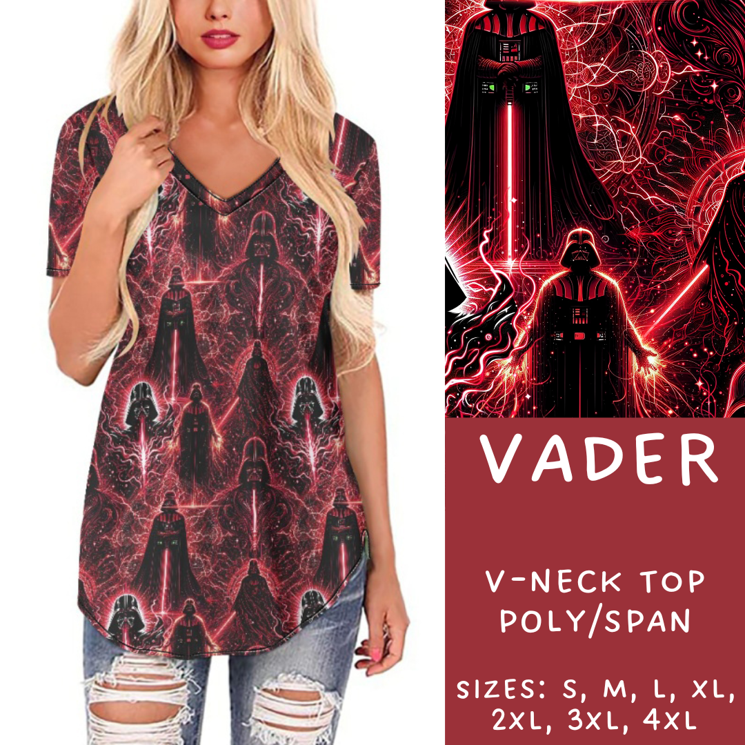 Batch #209 - Fun Run 5 - Closes 10/2 - ETA mid Nov - Vader V-Neck Tee