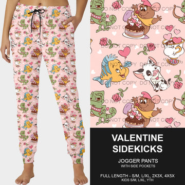 B196 - Preorder Valentine Sidekicks Joggers (Closes 11/24. ETA late Jan.)