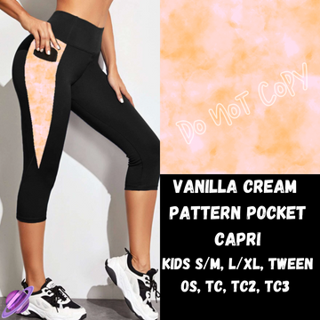 VANILLA - LEGGING/CAPRI/SHORTS -COLORBLAST PPO-PREORDER CLOSING 5/9