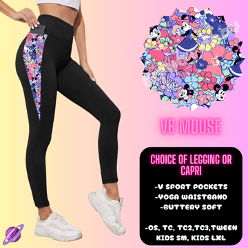 VB MOUSE LEGGING/CAPRI-OUTFIT RUN PREORDER CLOSING 1/10