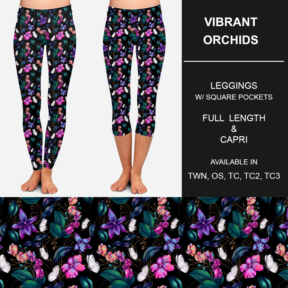RTS - Vibrant Orchid Leggings w/ Pockets