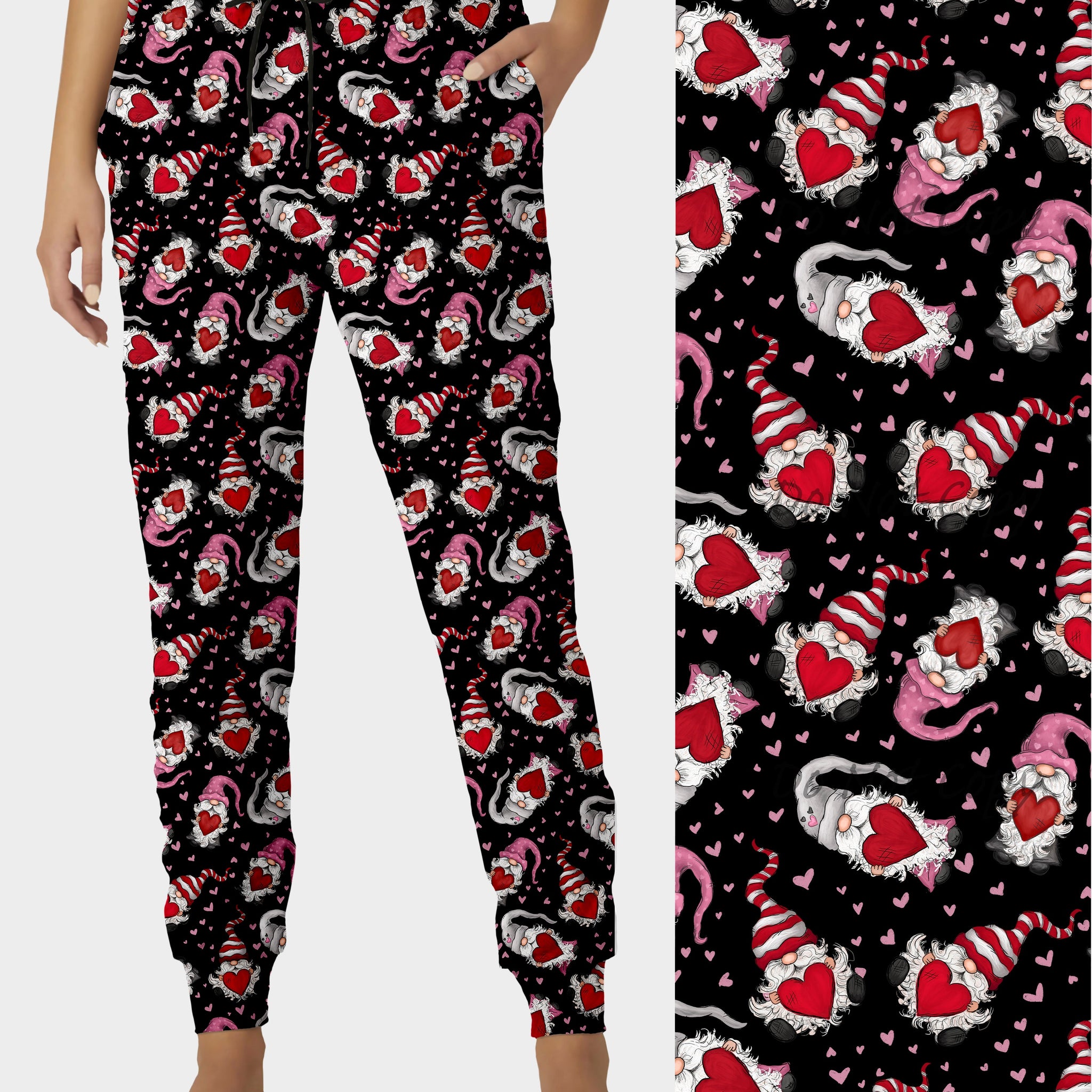 RTS - Valentine Gnomes Joggers