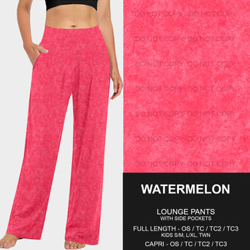 B216 - Preorder Watermelon Lounge Pants (Closes 3/09. ETA: late May)