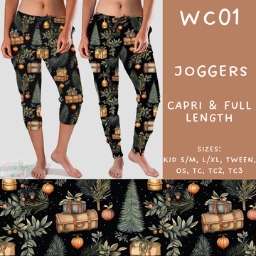 Batch #229 - Winter Watercolor - Closes 10/31 - ETA early/mid Dec - WC01 Full and Capri Length Joggers