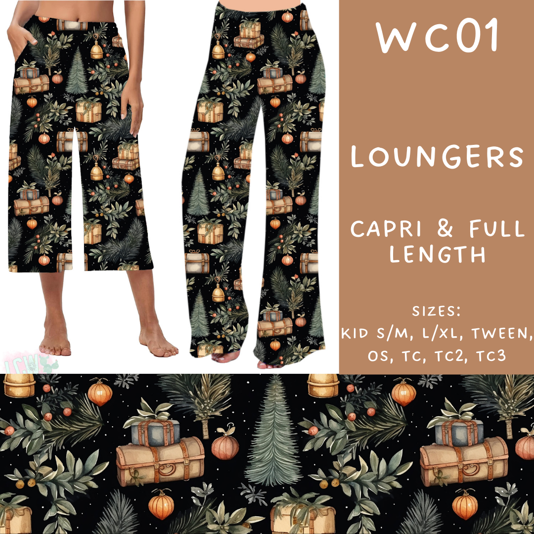 Batch #229 - Winter Watercolor - Closes 10/31 - ETA early/mid Dec - WC01 Capri and Full Length Loungers