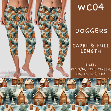 Batch #229 - Winter Watercolor - Closes 10/31 - ETA early/mid Dec - WC04 Full and Capri Length Joggers