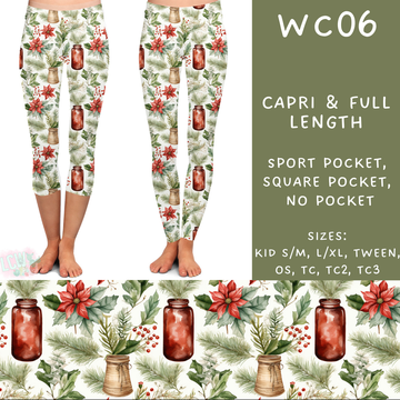 Batch #229 - Winter Watercolor - Closes 10/31 - ETA early/mid Dec - WC06 Full and Capri Length Leggings