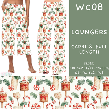 Batch #229 - Winter Watercolor - Closes 10/31 - ETA early/mid Dec - WC08 Capri and Full Length Loungers