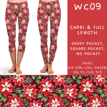 Batch #229 - Winter Watercolor - Closes 10/31 - ETA early/mid Dec - WC09 Full and Capri Length Leggings