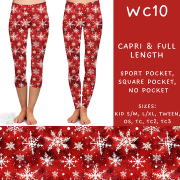 Batch #229 - Winter Watercolor - Closes 10/31 - ETA early/mid Dec - WC10 Full and Capri Length Leggings