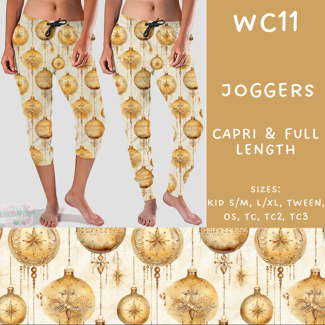 Batch #229 - Winter Watercolor - Closes 10/31 - ETA early/mid Dec - WC11 Full and Capri Length Joggers