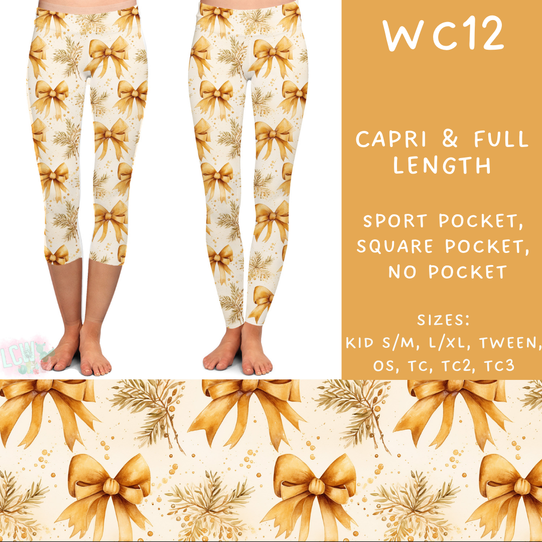 Batch #229 - Winter Watercolor - Closes 10/31 - ETA early/mid Dec - WC12 Full and Capri Length Leggings