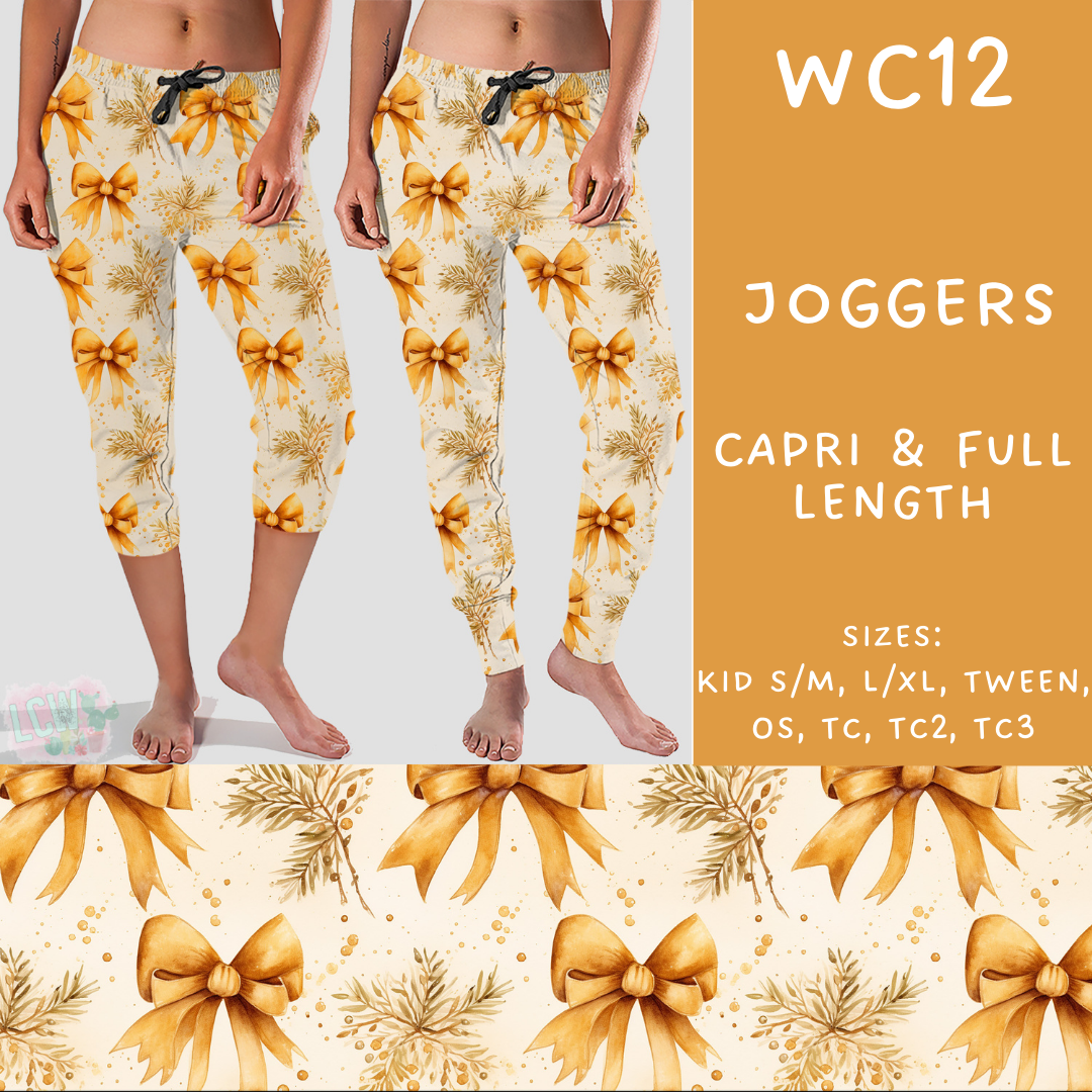 Batch #229 - Winter Watercolor - Closes 10/31 - ETA early/mid Dec - WC12 Full and Capri Length Joggers