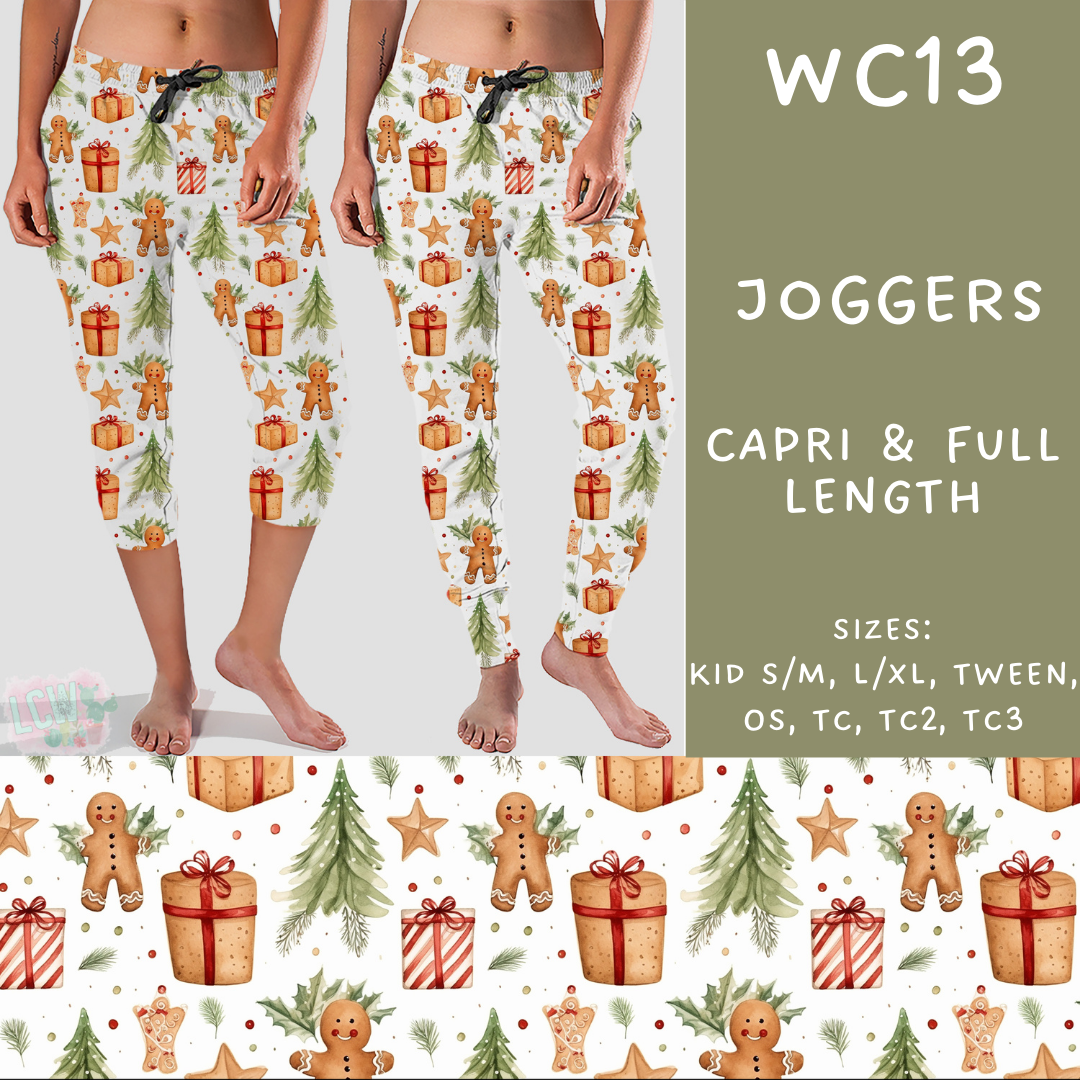 Batch #229 - Winter Watercolor - Closes 10/31 - ETA early/mid Dec - WC13 Full and Capri Length Joggers