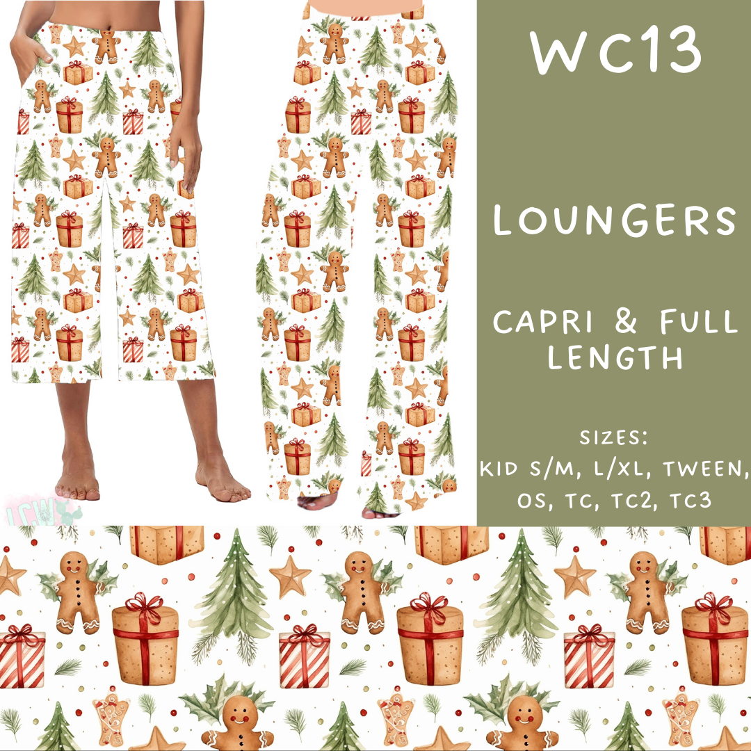 Batch #229 - Winter Watercolor - Closes 10/31 - ETA early/mid Dec - WC13 Capri and Full Length Loungers