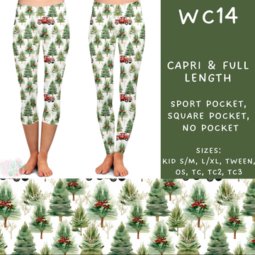 Batch #229 - Winter Watercolor - Closes 10/31 - ETA early/mid Dec - WC14 Full and Capri Length Leggings