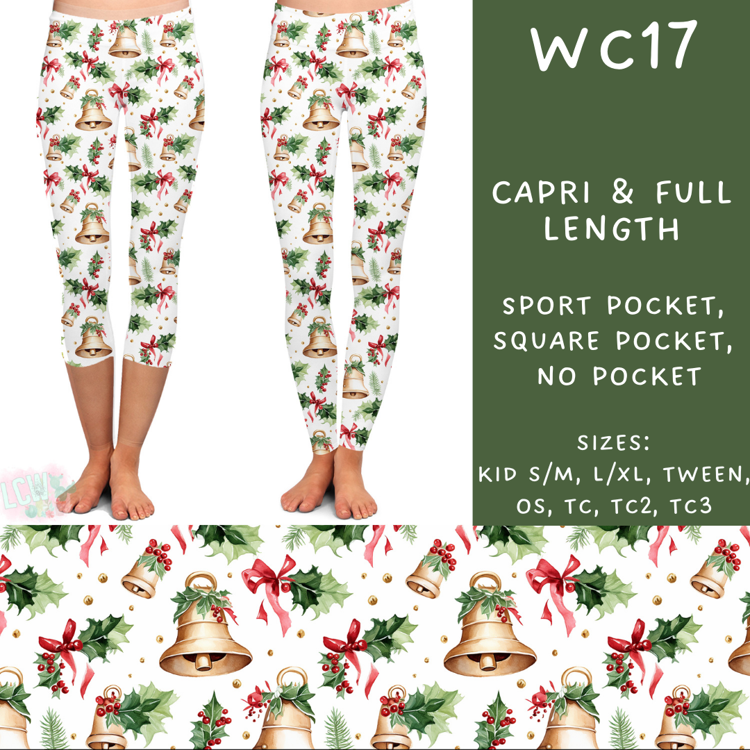 Batch #229 - Winter Watercolor - Closes 10/31 - ETA early/mid Dec - WC17 Full and Capri Length Leggings