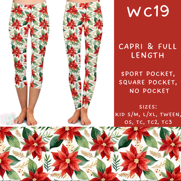 Batch #229 - Winter Watercolor - Closes 10/31 - ETA early/mid Dec - WC19 Full and Capri Length Leggings