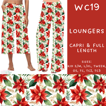 Batch #229 - Winter Watercolor - Closes 10/31 - ETA early/mid Dec - WC19 Capri and Full Length Loungers