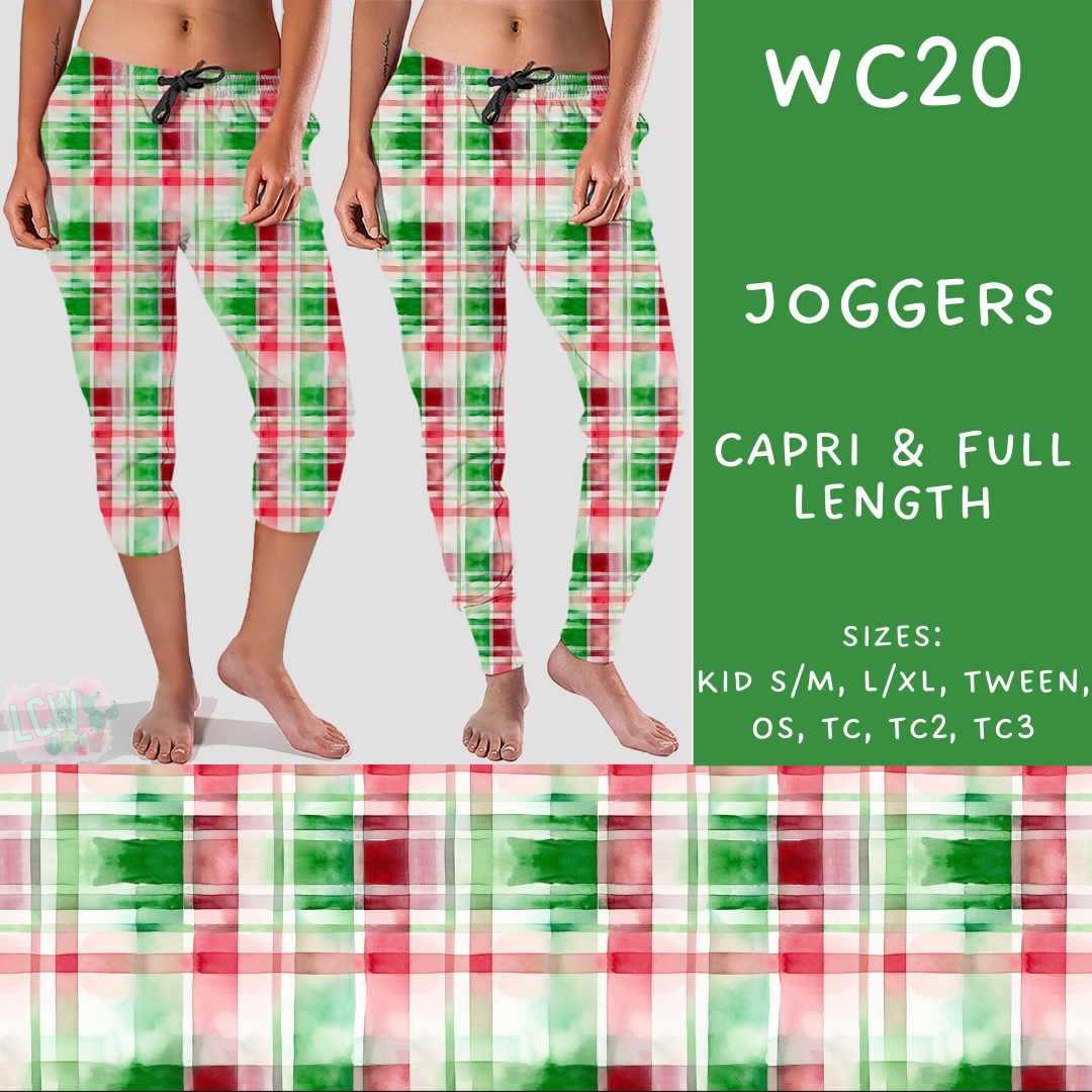 Batch #229 - Winter Watercolor - Closes 10/31 - ETA early/mid Dec - WC20 Full and Capri Length Joggers