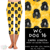 Ready to Ship - WC DOG 16 Capri Length Leggings - OS Sport Pocket