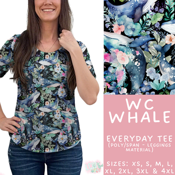 Batch #471 - November Request Run - Closes 1/2 - ETA late Feb - WC Whale Everyday Tee