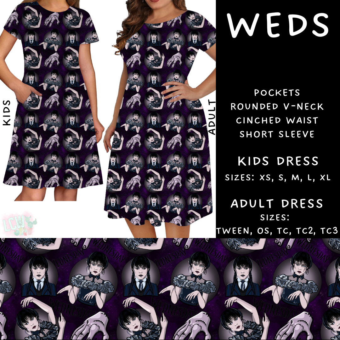 Batch #277 - December Request Run - Closes 1/27 - ETA late March - Weds Adult & Kids Dresses