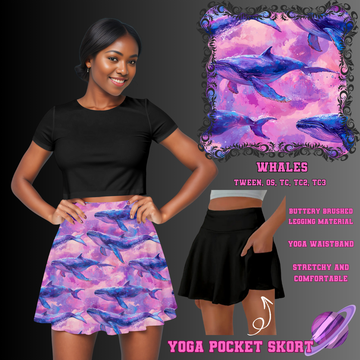 WHALES - POCKET SKORT RUN 2 - PREORDER CLOSING 5/21
