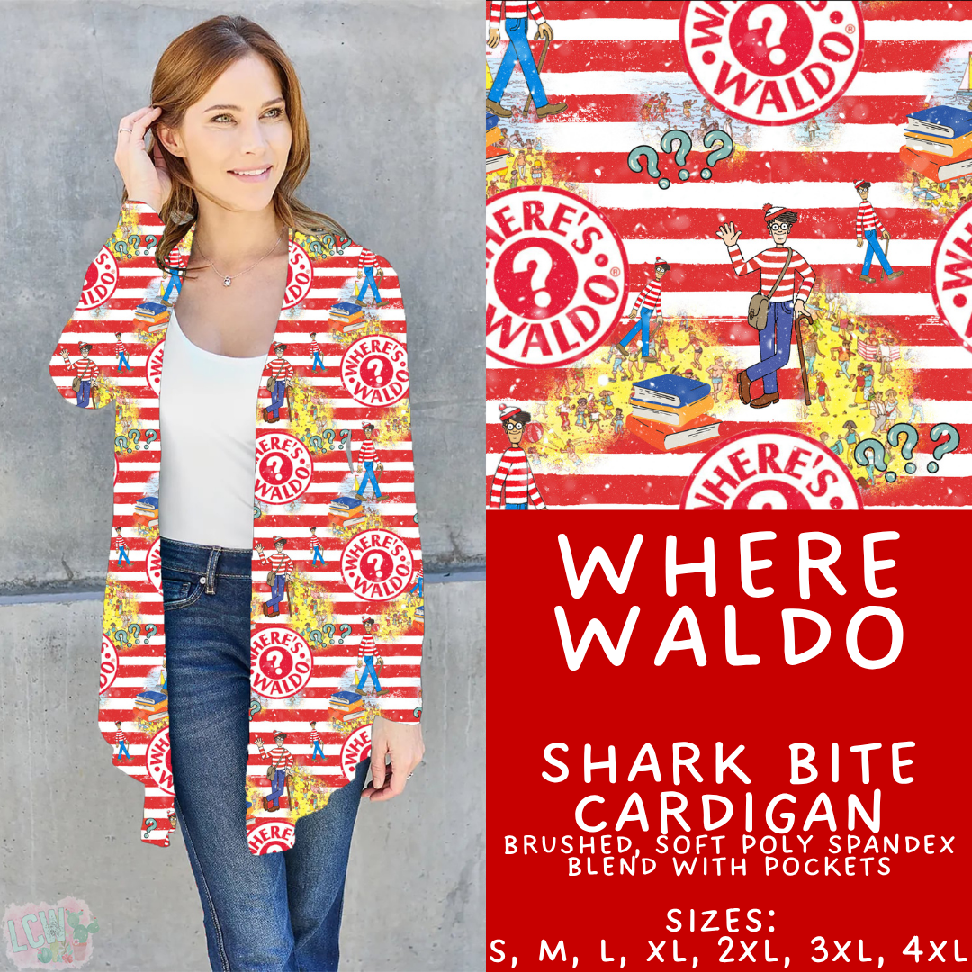 Batch #456 - Storybook Collection 4 - Closes 11/28 - ETA late Jan - Where Waldo Cardigan