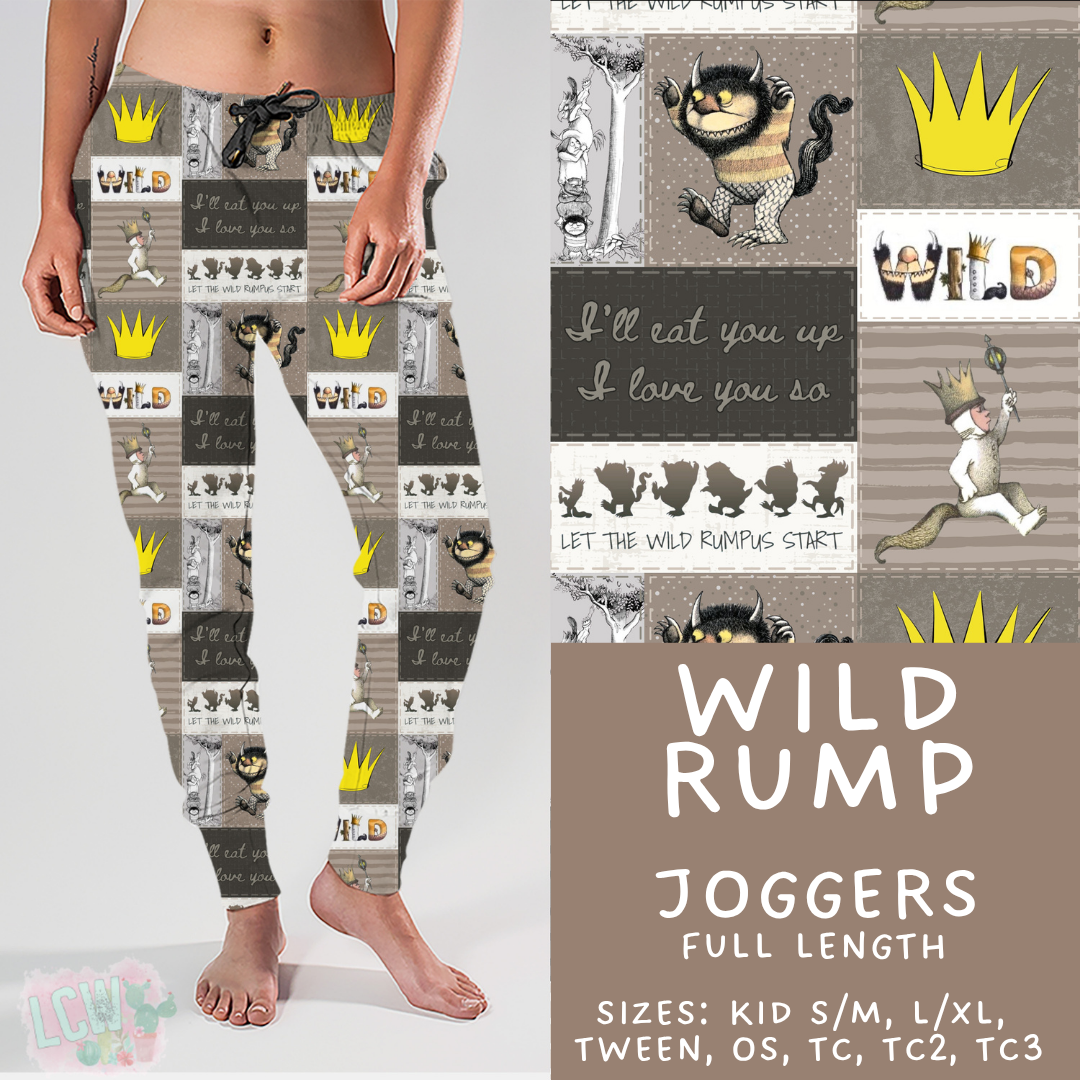 Batch #456 - Storybook Collection 4 - Closes 11/28 - ETA late Jan - Wild Rump Joggers