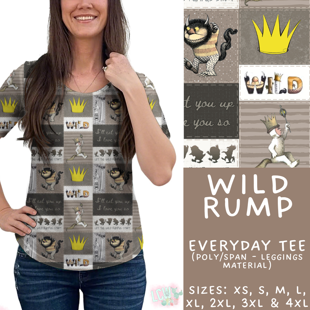 Batch #456 - Storybook Collection 4 - Closes 11/28 - ETA late Jan - Wild Rump Everyday Tee