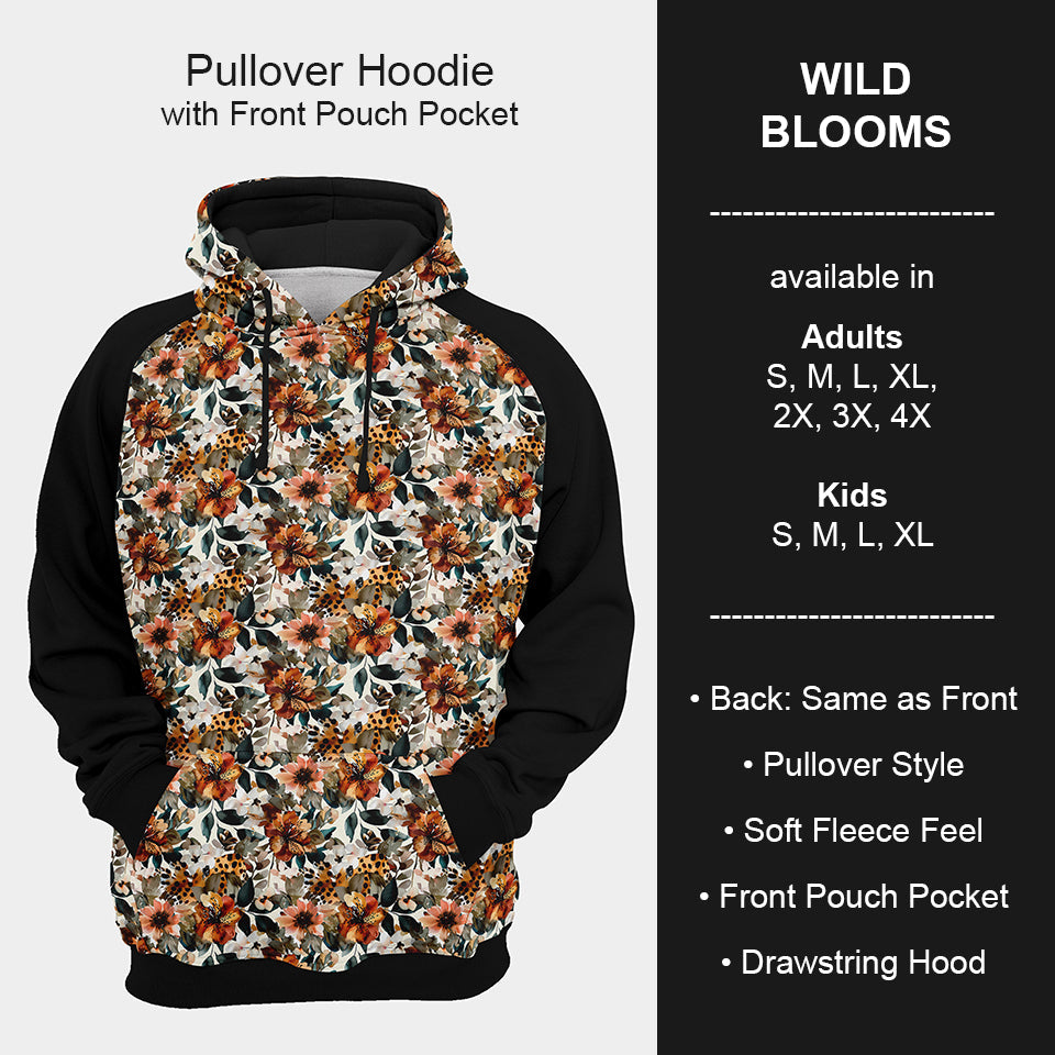 B199 - Preorder Wild Blooms Hoodie (Closes 12/11. ETA mid Feb.)