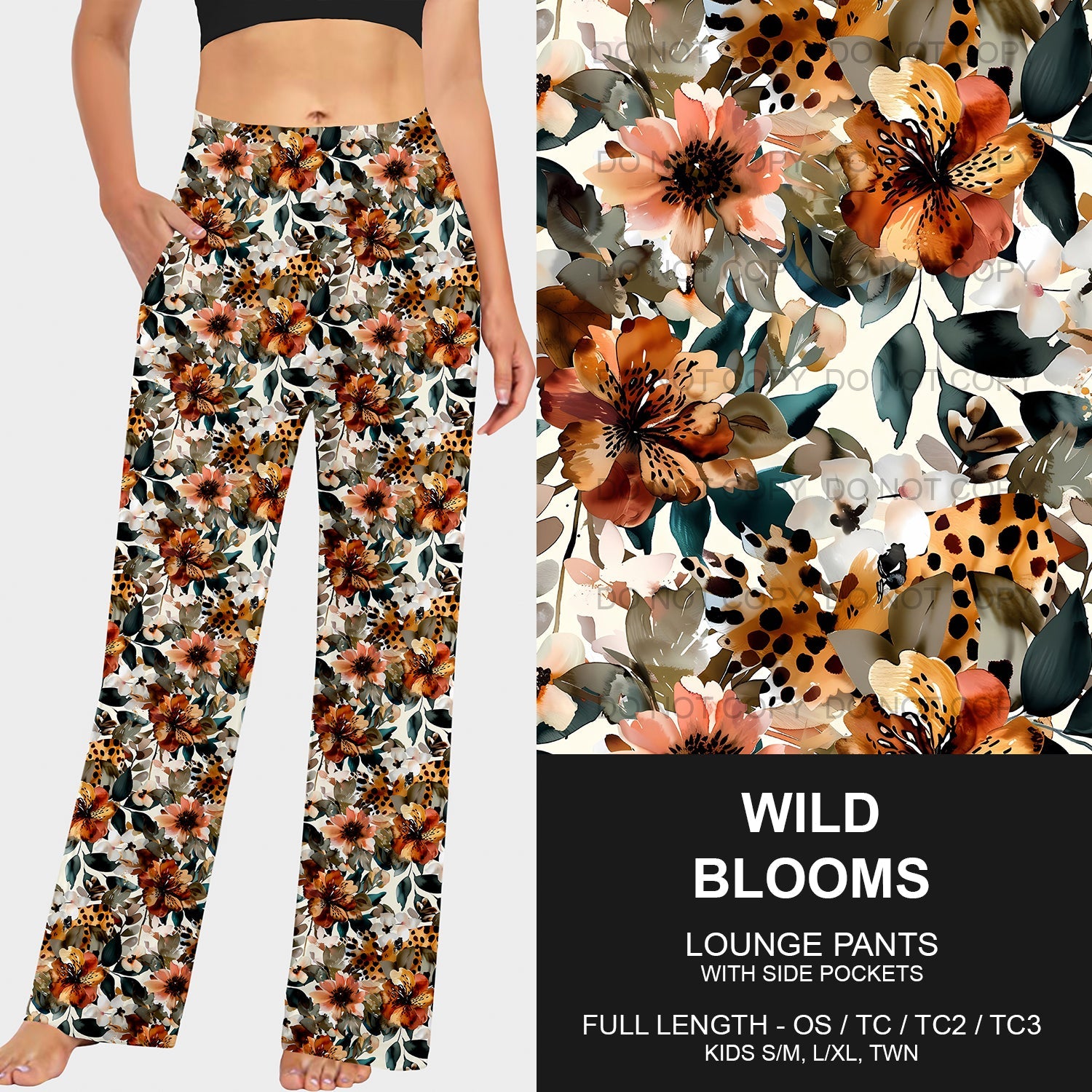 B200 - Preorder Wild Blooms Lounge Pants (Closes 12/15. ETA late Feb.)