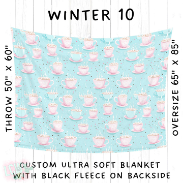 Batch #242 - Winter Wonderland Blankets - Closes 11/22 - ETA early Feb - Winter 10 Blanket