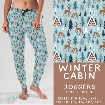 Ready to Ship - Winter Cabin Joggers - TC