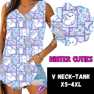 WINTER CUTIES -PPO12 - V-NECK TUNIC PREORDER CLOSING 10/8